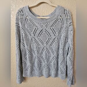 Old Navy Light Blue Knit Women's Sweater